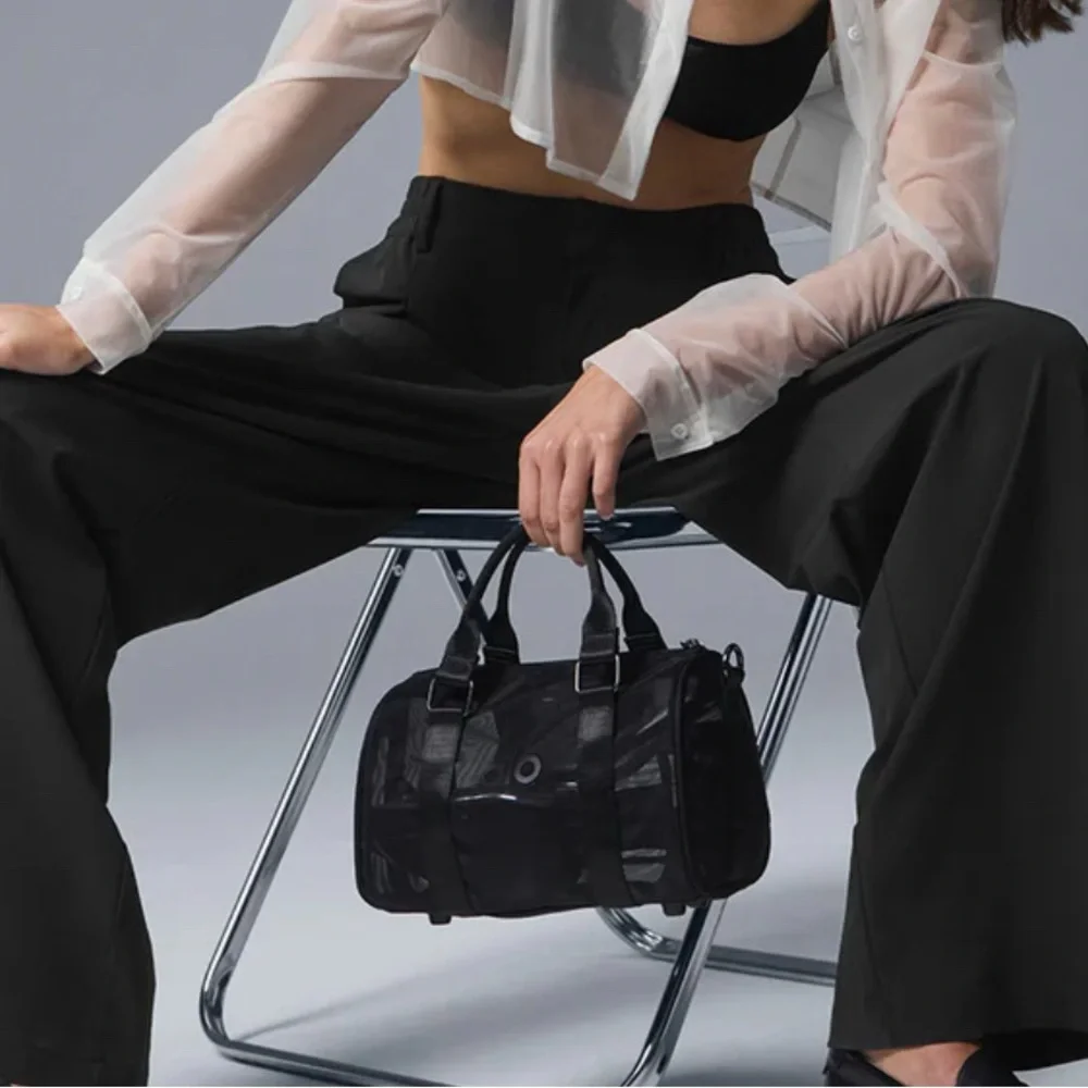ALO Yoga Black Mini Duffle - Picture 2 of 16